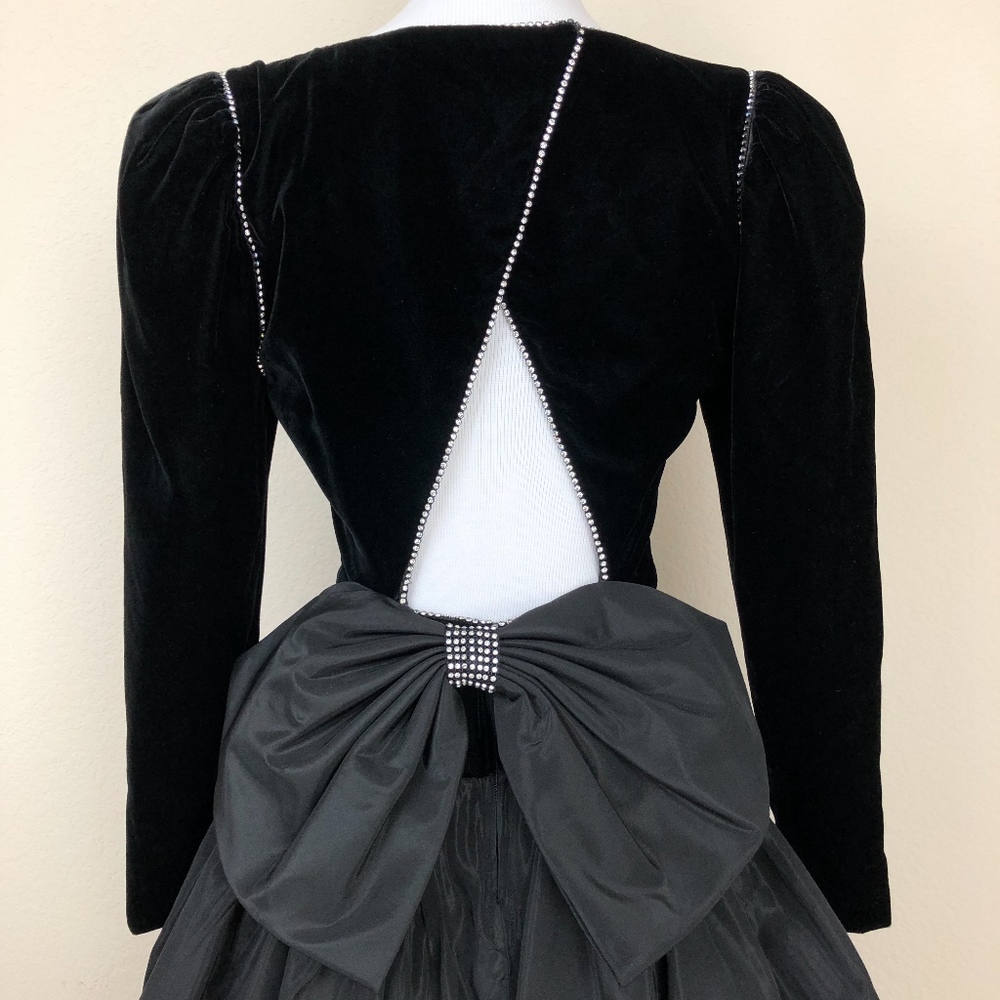 -SOLD-Lillie Rubin Vintage Bouffant Dress Tulle - Picture 4 of 8